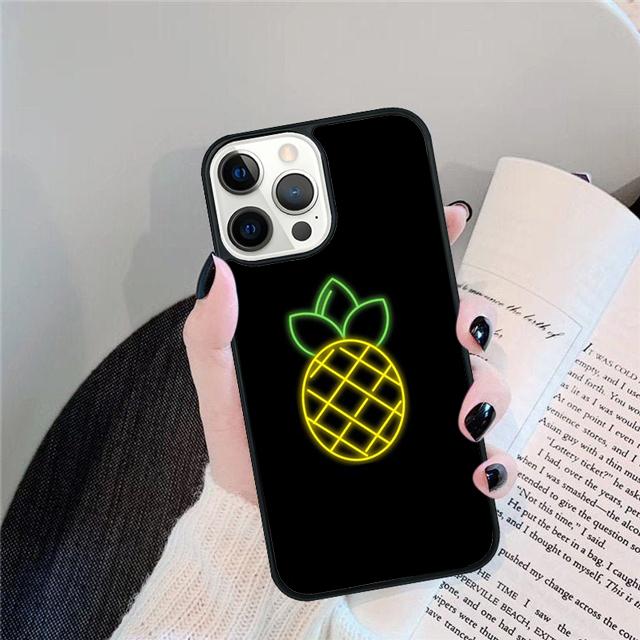 Неоновые огни Чехол-ракушка Для iPhone 17 Air 15 16 14 13 12 Pro Max 11 Pro Max Plus Чехол для телефона