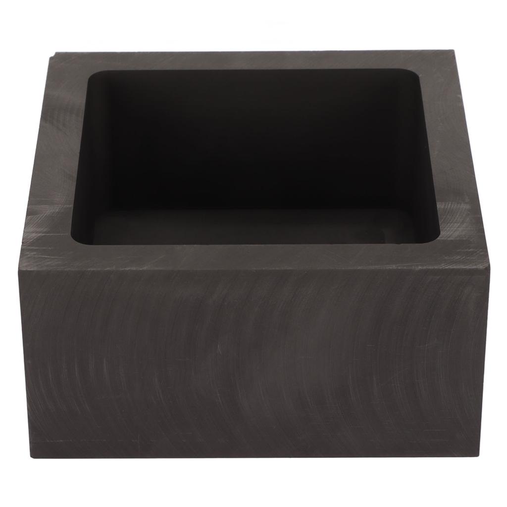 Ingot Mold Fused Gold 141.1 Oz High Purity Corrosion Resistant External 100*100*50MM Inner