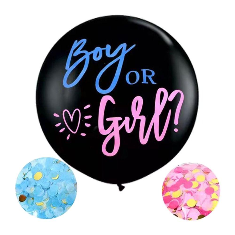 36-дюймовые воздушные шары и аксессуары для украшения вечеринки. Бумажные воздушные шары с определением пола. Латексные воздушные шары для мальчиков и девочек.