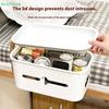 Bedside Storage Basket With Lid, Student Dormitory Bed Head Phone Holder, Space-saving Under-bed Frame