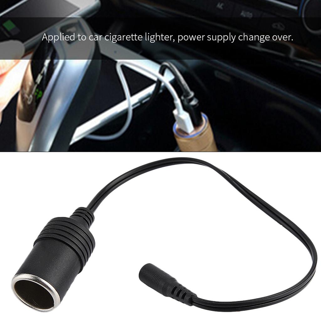 Car Cigarette Lighter Female Socket Charger Cable Power Adapter Connector
