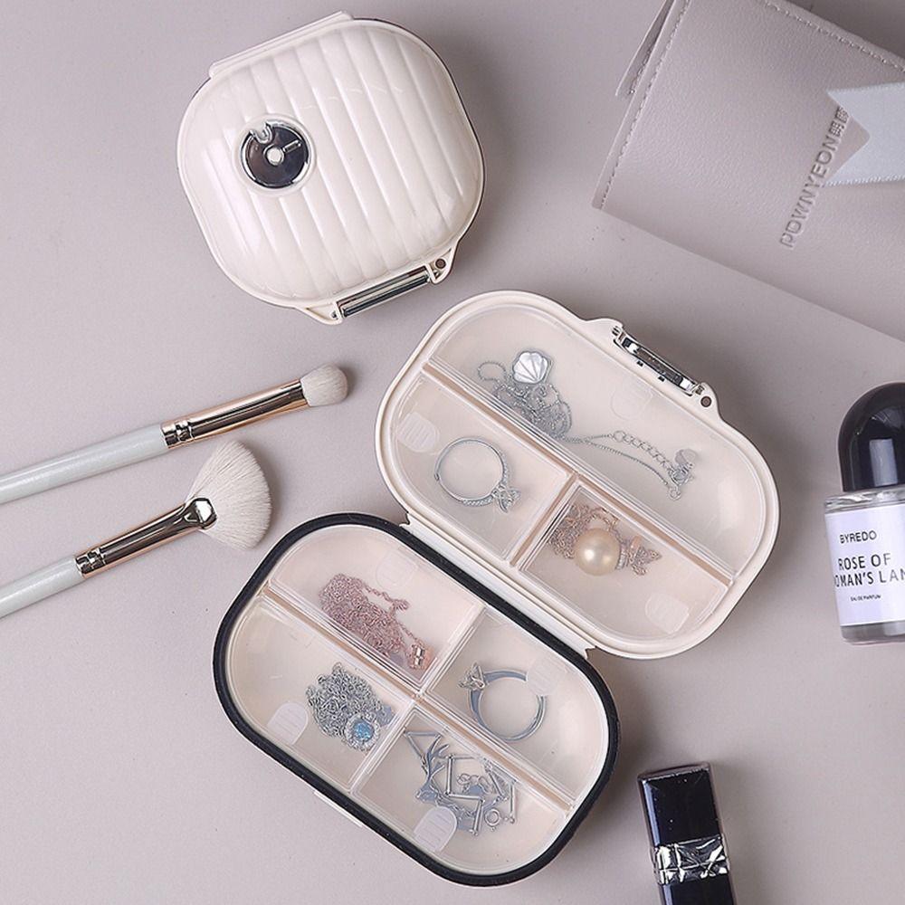Durable Mini Medicine Box Dustproof Pill Container Organizer Weekly Pill Case  Jewelry Box