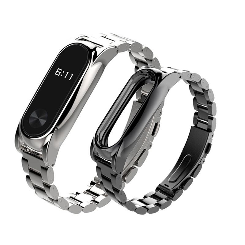 Bracelet Metal Wristband for Xiaomi 2 Generation Plus Stainless Steel Solid Tape