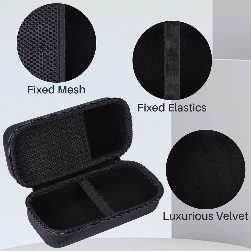 Lebakort Storage Case Compatible with Zoom H6 Essential and H5 Studio Handy Recorders