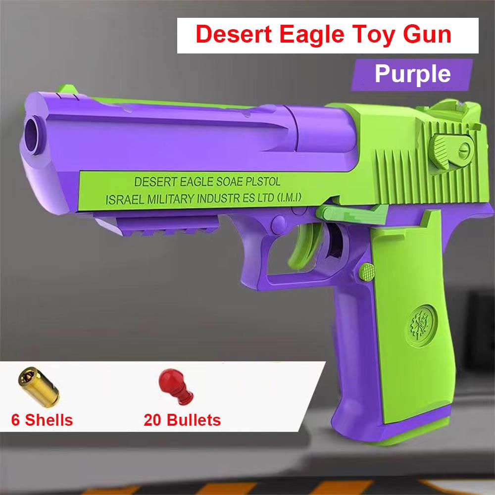 Игрушечное оружие Desert Eagle для мальчиков, детей, рождественский подарок, стрелялки, игрушки-стрелялки, игрушки для снятия стресса