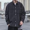 Corduroy Long-sleeved Shirt Men's Casual Loose Men's Work Shirt Jacket