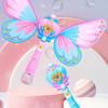 Durable Bubble Stick Leak-proof Entertainment Creative Butterfly Shape Outdoor Toy
