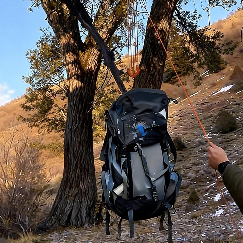 Game Gear Lifting Pulley System Ultra Light Hunting Game Hoist Portable Compact Game Lifting Tool For Outdoor Hunting Set