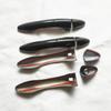 Door Handle Plastic Cover Trim Handles Covers for Kia Optima K5 TF MK3 2012 2013 2014 Car Accessories Imitation Carbon Fiber
