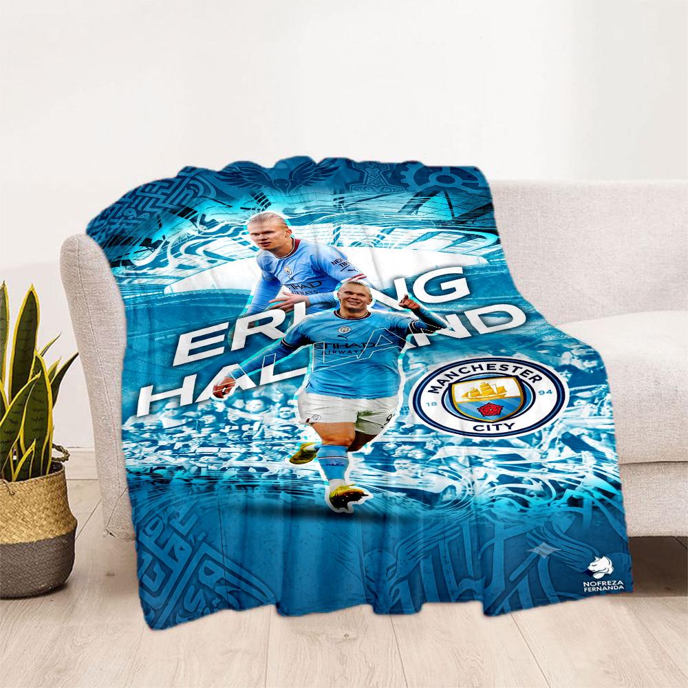 Haaland 243 Blanket Warmthful Decor Perfect for Office Chair Livingroom Bed Four Seasons Universal Warmthful Decor Birthday Christmas Gift Blanket