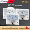 Стрелочный тип головка амперметра постоянного тока 85C1-10A: Доступны в 1А, 2А, 3А, 5А, 50А, 500мА, 100мкА, 30мА и 50мА.