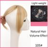 LUPU Women's Synthetic Hair Bangs 3D Bangs Clip In Hair Extensions Heat Resistant Hair Pieces Accessories False Hair