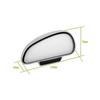 360 Degree Rotatable Car Side Mirror Blind Spot Mirror Safety Accessories Rear View Mirror