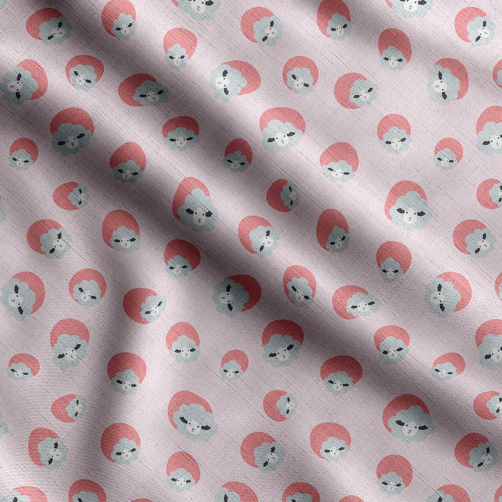 Soimoi Принт ламы альпаки, хлопковый батист, ткань для квилтинга, продаваемая во дворе, ширина 42 дюйма, хлопчатобумажная ткань средней плотности, швейные принадлежности,