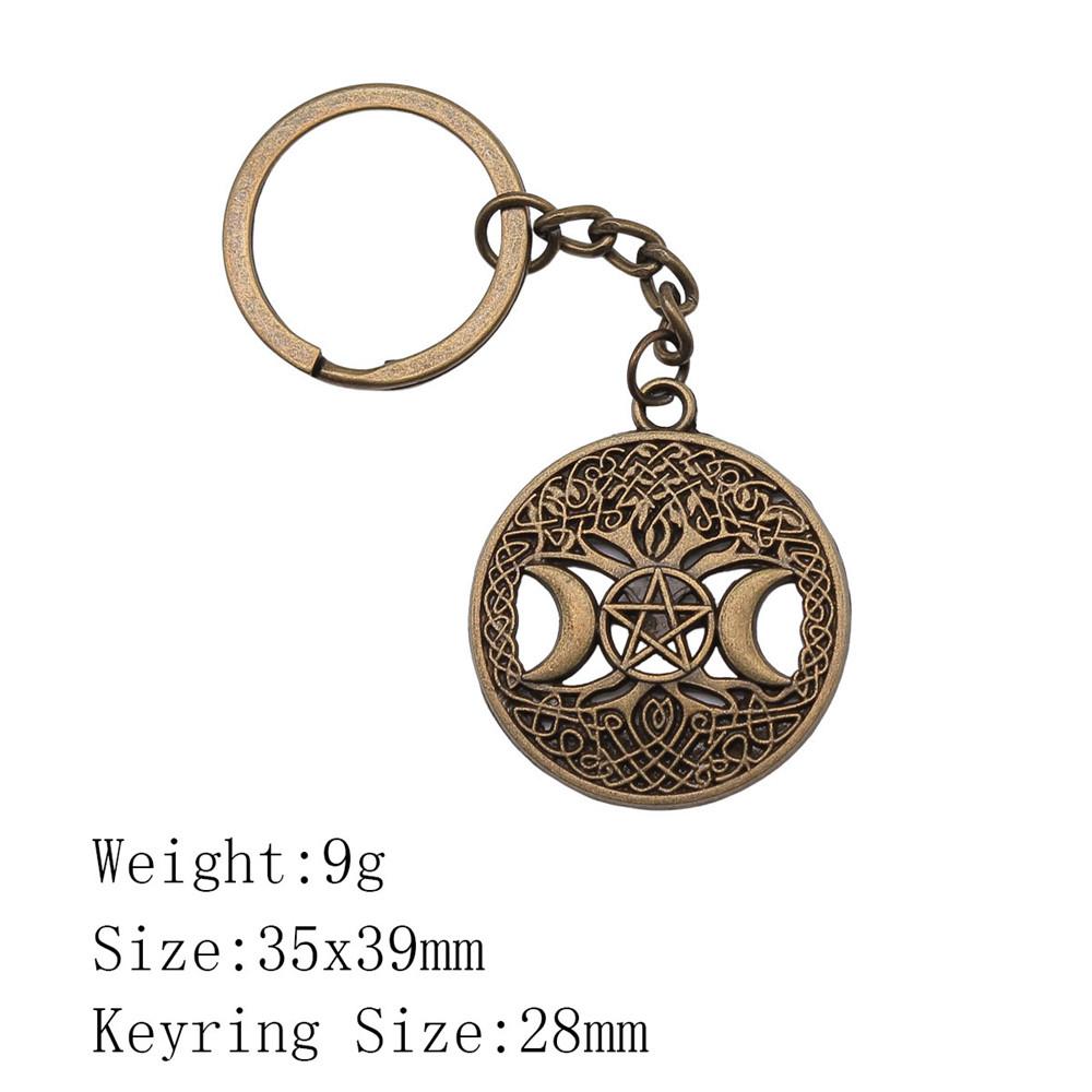 Birthday Gifts Men Keychain Tree Of Life Key Ring Biz Woman Chains