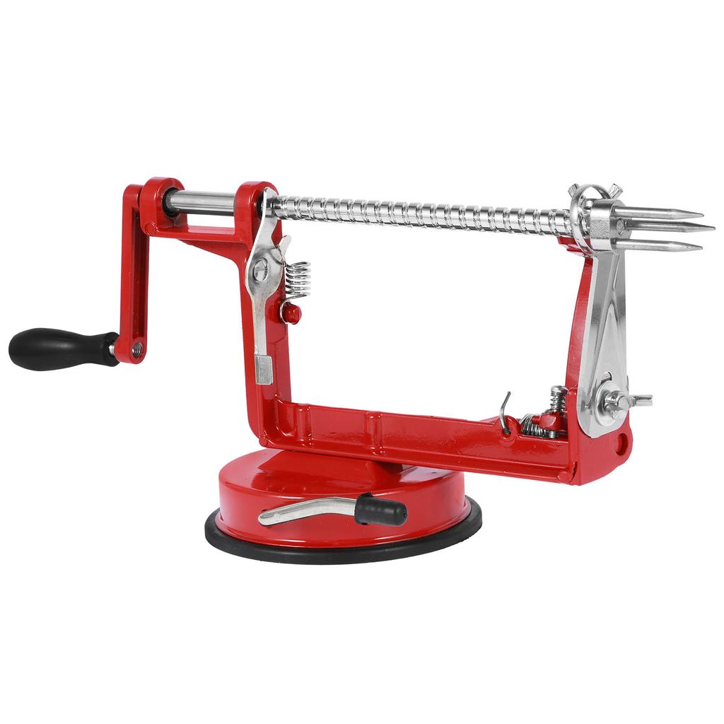 Three In One Fruit Peeler Manual Crank Peeler with Stable Suction Cup Labor-saving Peeler Suitable for Cutting Fruit Skin