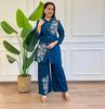 Indian Women Designer Kurta Pant Cord Set Bollywood Top Tunic Kurti Pure Cotton Dress