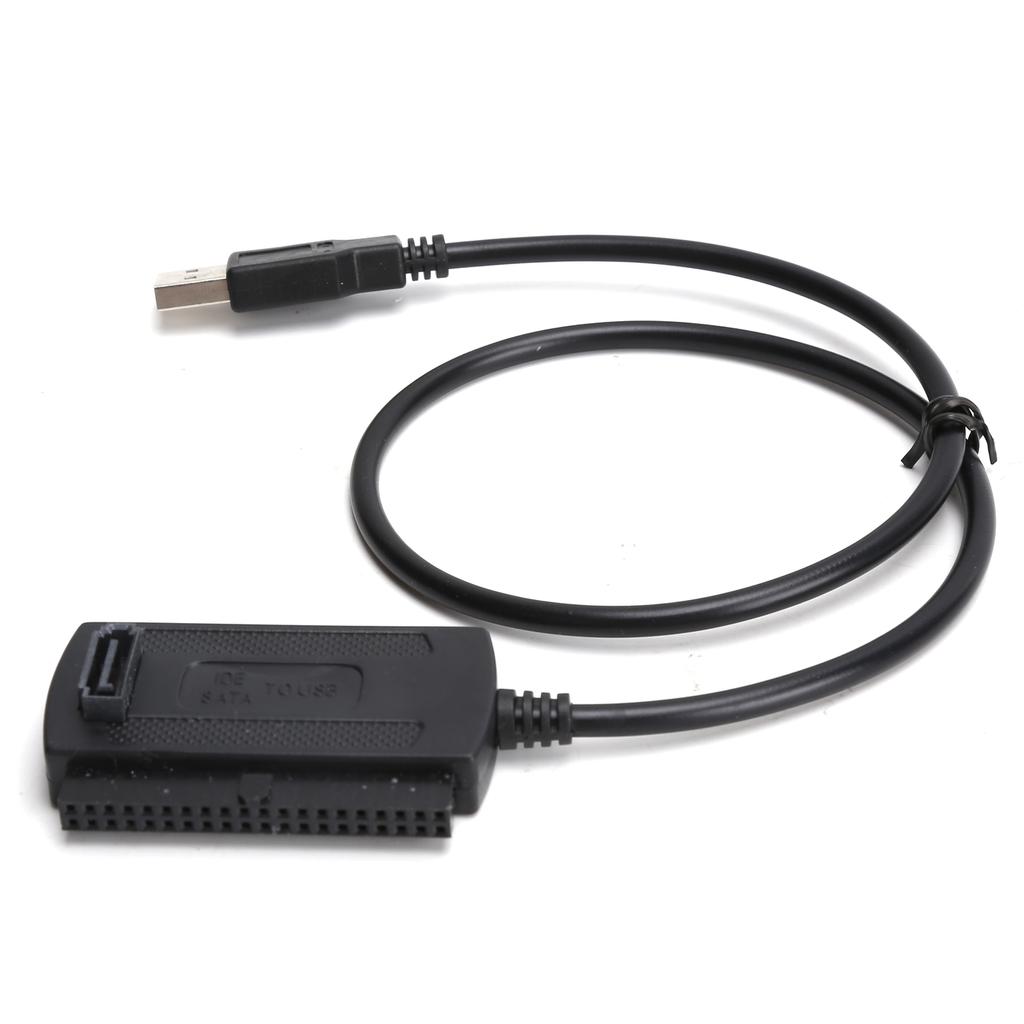 USB To Serial ATA Converter External Adapter USB 2.0 Easy Drive Line for SSDHDD Data Transfer