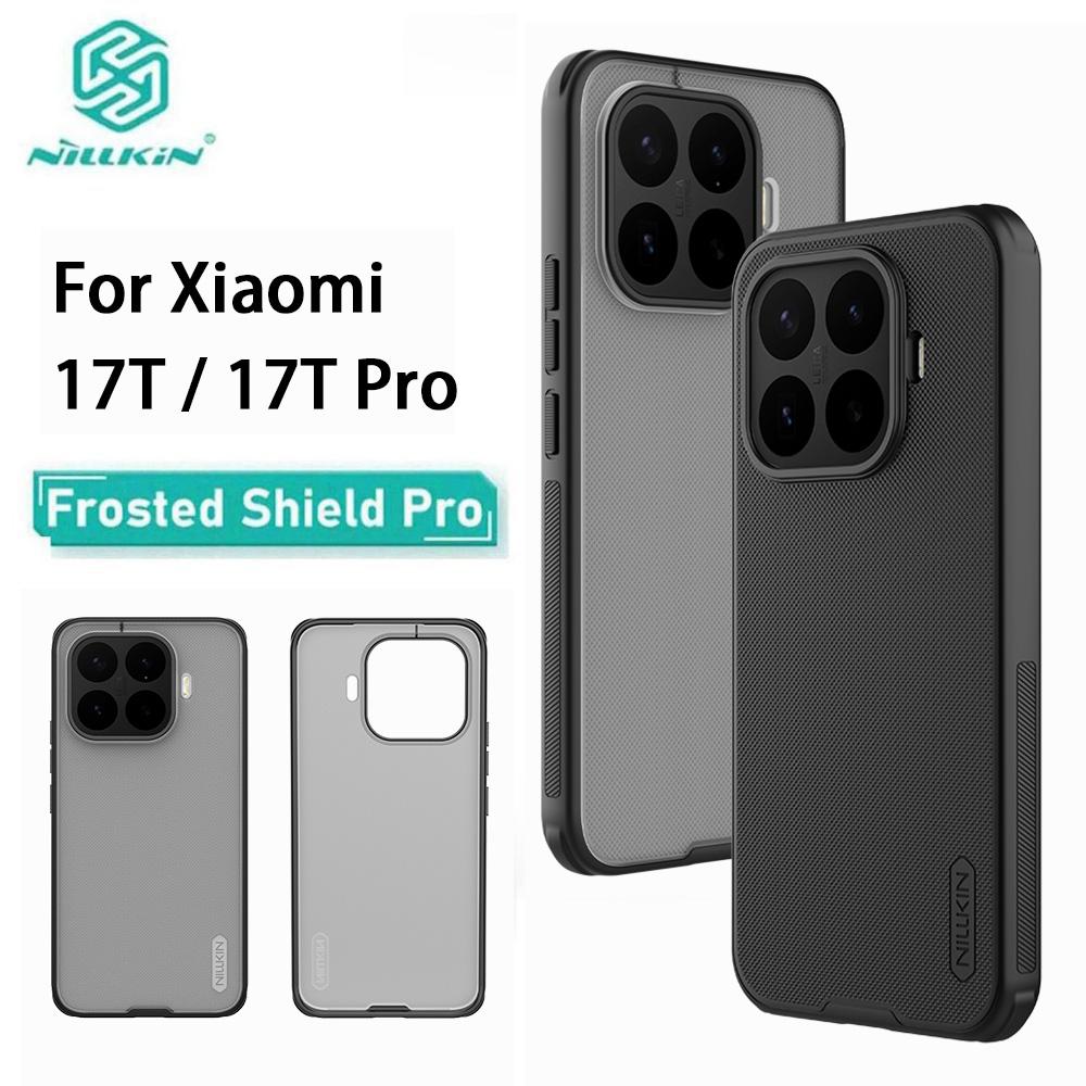 NILLKIN Чехол для Xiaomi 17T / 17T Pro, матовый Shield Pro, ТПУ + ПК, жесткая крышка