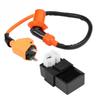 2Pcs Ignition Coil DC CDI Box Kit for Kymco SYM Vento Scooter GY6 Engine 125CC 150CC Motorcycle Ignition Coil Motor