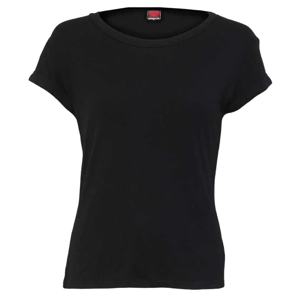 Spiral Direct Womens/Ladies Urban Fashion Ripped 2 In 1 Top