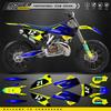 PowerZone Набор наклеек с индивидуальным фоном Для Husqvarna 2014 2015 2016 TE FE 2014-2015 TC FC 125-450CC
