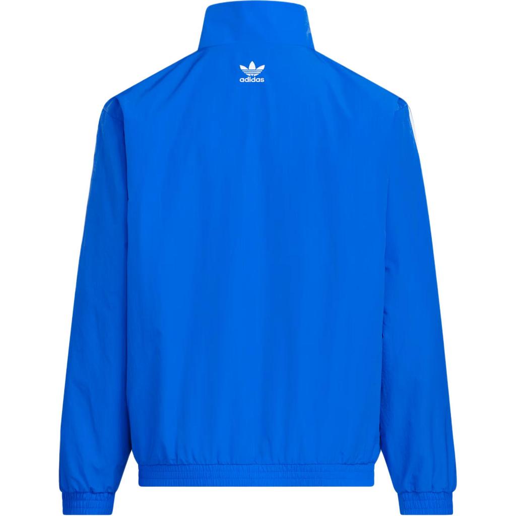 adidas Оригинальные Куртки и Пальто ОРИГИНАЛЬНАЯ ТКАНАЯ КУРТКА Птичье Перо Синий/Белый KB4586