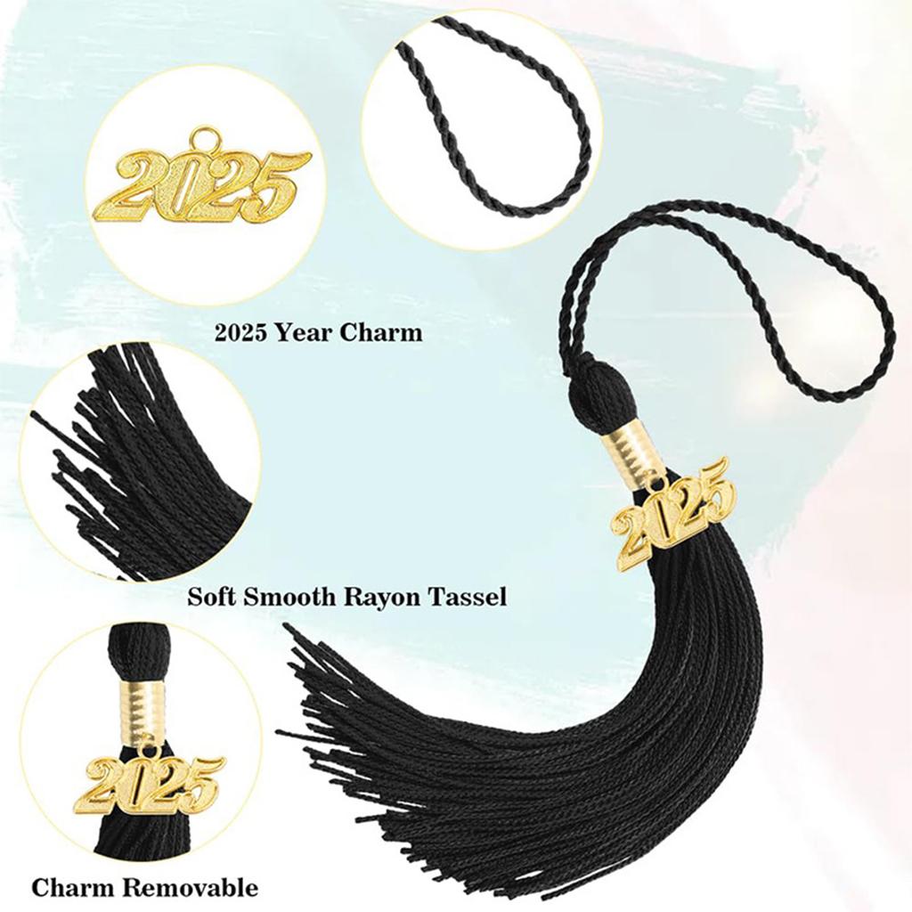 Выпускная кисточка 2025 года для студентов колледжей и выпускников Символ академических достижений Украшения для выпускной шляпы