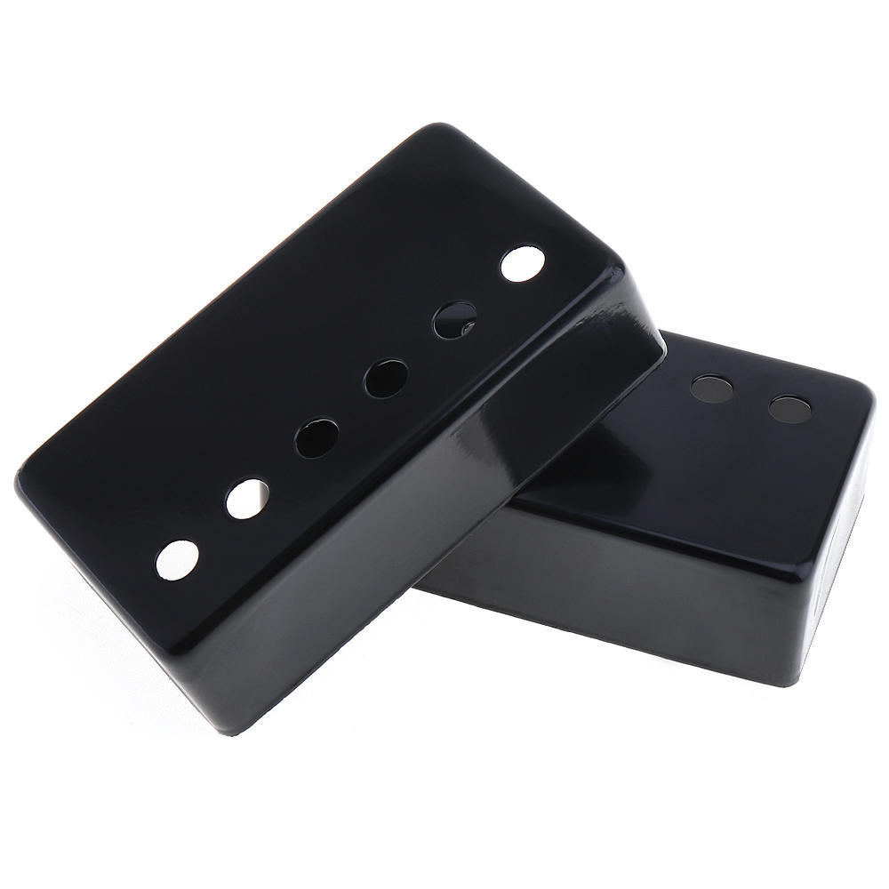 2pcs/set Metal Guitar Humbucker Pickup Cover 50 / 52mm for LP Guitar 2 Colors Optional