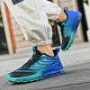 Extra Large Size Men's Full Palm Air Cushion Light and Breathable Mesh Shoes Non-slip and Wear-resistant Grip Sports Running Men's Shoes