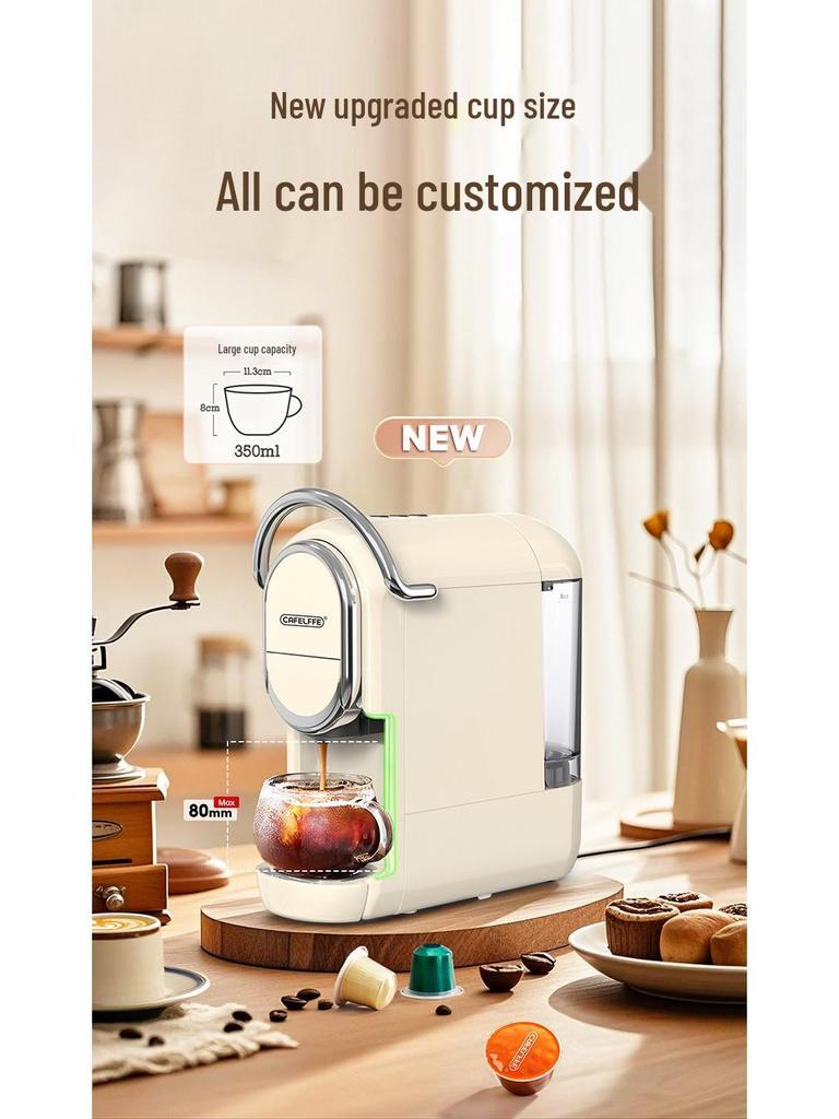 CAFELFFE Portable Espresso Machine: Automatic, Compact, for Home and Office Use