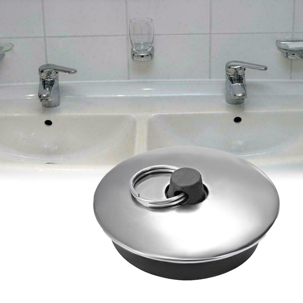 Round Rubber Sink Plug Sink Water Stopper Bathtub Accessories