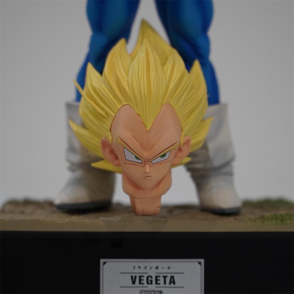 Anime Drogan Boll Z Majin Vegeta Figure Vegeta Figurine 28cm Pvc Action Figures Gk Statue Collection Model Toys Gifts