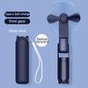 Мини-вентилятор с аккумулятором 2000 мАч, заряжаемый через Mini USB, складной тихий настольный охладитель и внешний аккумулятор для офиса, дома, путешествий