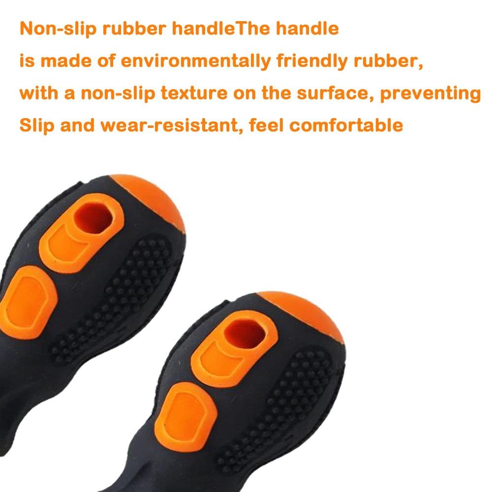 Short Handle Phillips Screwdriver Bits Tools 2 in 1 Ratchet Slotted Screwdriver Telescopic