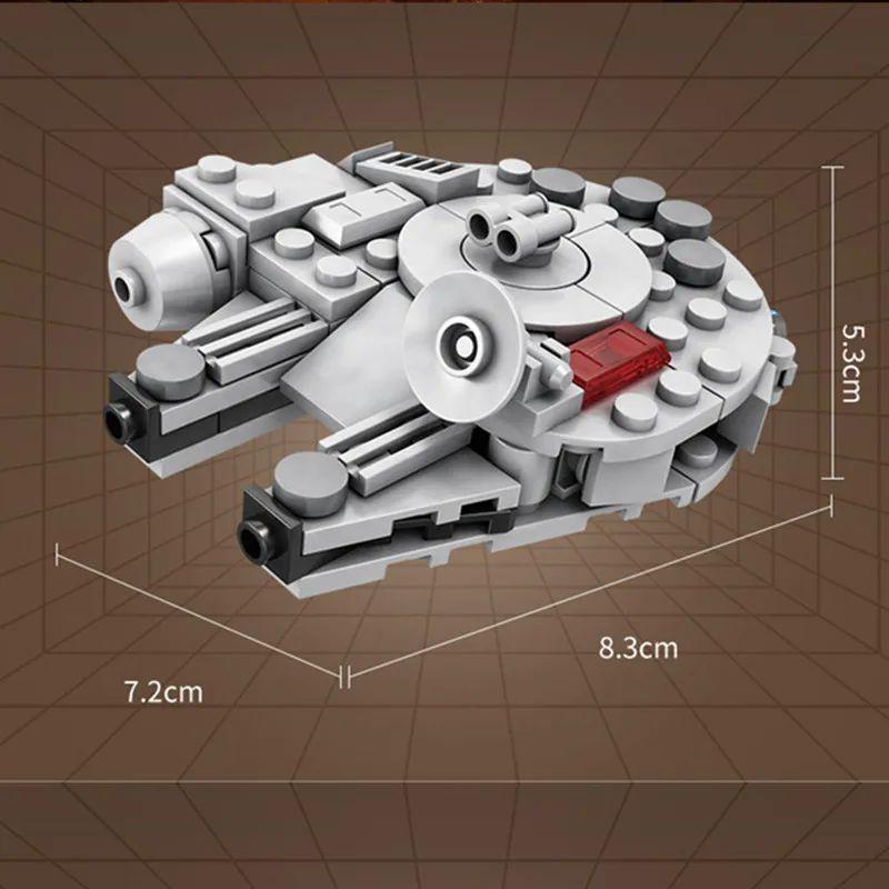 Новый Moc Звездный Робот Боевой Дроид Наемник Дроидека Мини Лазерный Пистолет Снайпер Фильм Классический Модель Конструкторы Наборы Кирпичи Игрушка Город