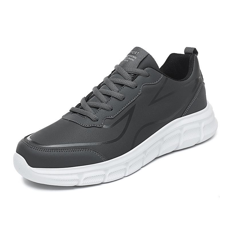 Men's Waterproof Spring/Autumn Casual Korean-Style Sports Shoes, Large Sizes Available