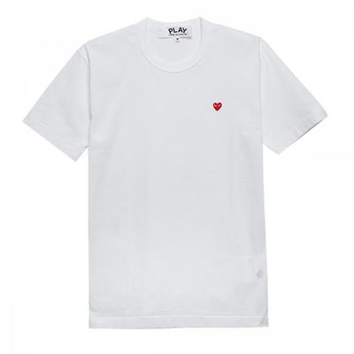 Comme DeS GarconS P1T304 2 Ось T304 051 2 Play Play Маленькое Красное Сердце Waffen Мужская Футболка с Коротким Рукавом