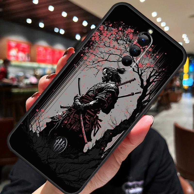 Япония Ниндзя Самурай Красное Солнце Чехол Для ZTE Nubia Red Magic 10S 10 8 9 8S 9S 11 Pro Plus 5G 6R 6 7 6S 7S Pro 10 Air Чехол