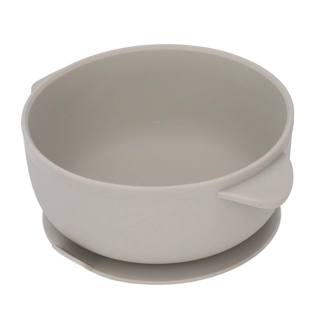 Baby Silicone Bowl Strong Suction Dishwasher Safe Toddler Self Feeding Bowl with Lid for Toddlers