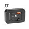 12-24 В QC3.0 PD автомобильное зарядное устройство USB порт с отдельным переключателем управления автомобильное зарядное гнездо адаптер водонепроницаемый для автомобиля морской лодки автофургона