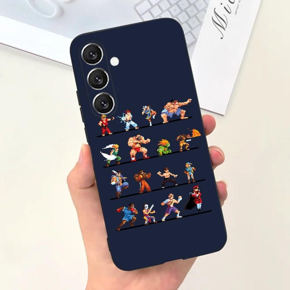 Game S-Street-F-FighterS Phone Case For Samsung S21,S22 Ultra,S20,S30 plus,S22 plus,S23,S30 ultra 5G Silicone Cover