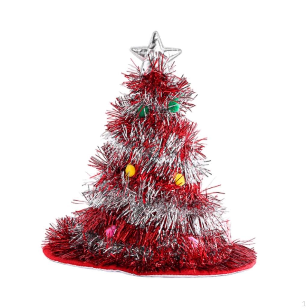 Рождественская елочная шапка Креативный карнавальный костюм Фотореквизит Праздничный декор для праздника