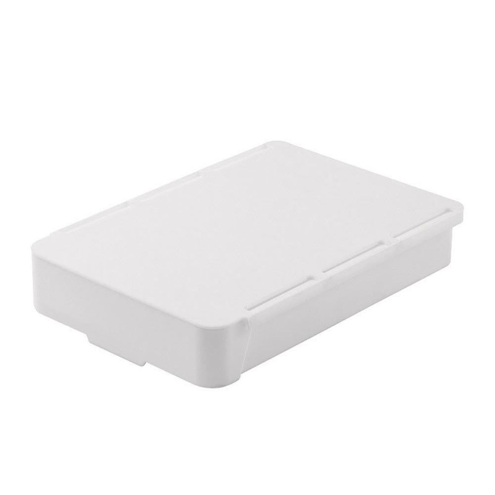 Large Capacity Undertable Drawer Self-Adhesive Hidden Drawer Cosmetics Stationery Organizer