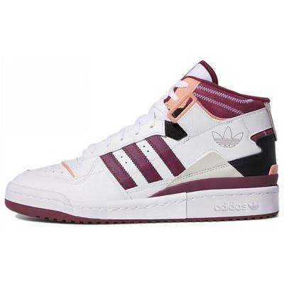 Кроссовки Forum Exhibit Mid 'White Victory Crimson' H01920