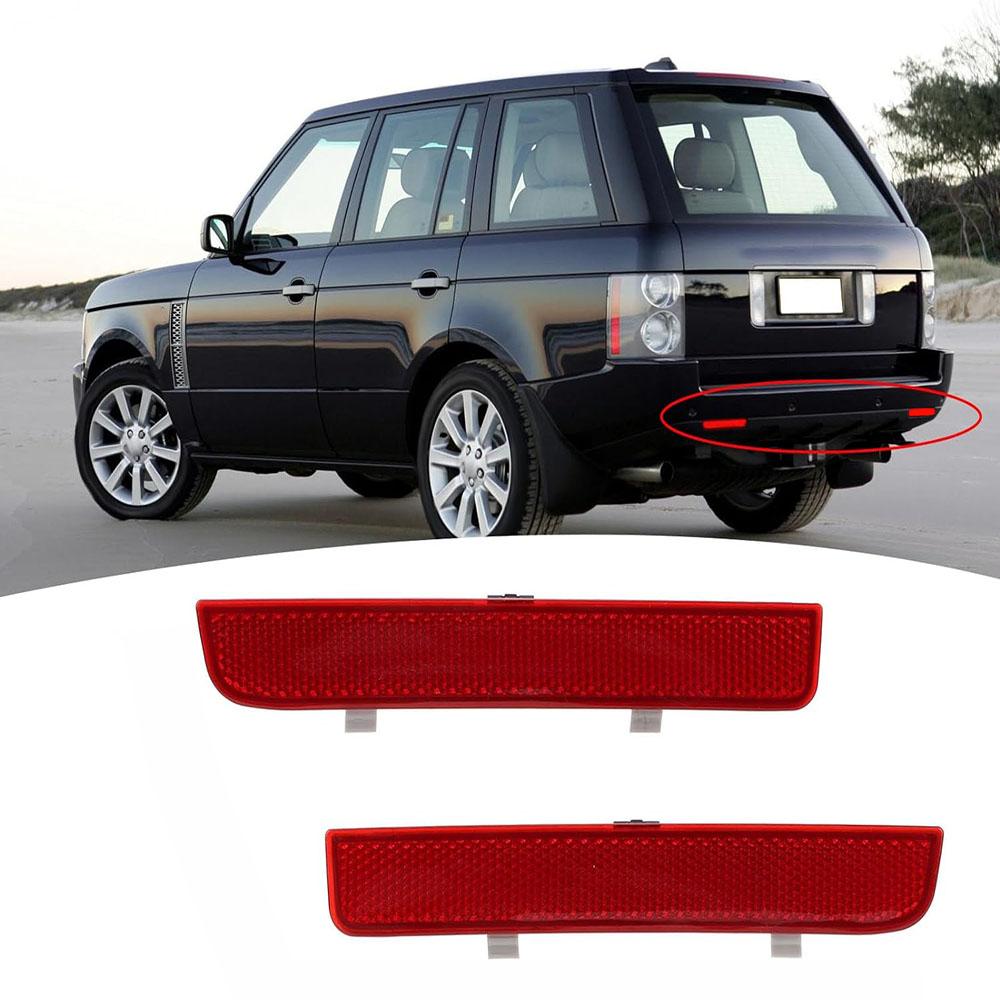 Pair Rear Left Right Bumper Reflectors For Land Rover Range Rover L322 2003-2012