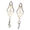 New Butterfly Design Type Adjustable Silver Metal Nipple Clamp Sex Toys Strong Breast Clamps