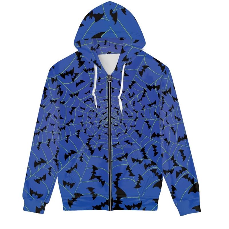 Graphic Hoodies Funny Halloween Pullovers Autumn And Winter Casual Sweatshirts Hooded Tops Clothing