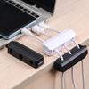 Cable Organizer Holder Magnetic Cable Smooth Adjustable Cord Holder Under Desk Cable Management Wire Keeper Cable Clips