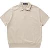 Polo Однотонная футболка-поло с логотипом Мужские топы Хаки 710963807-003